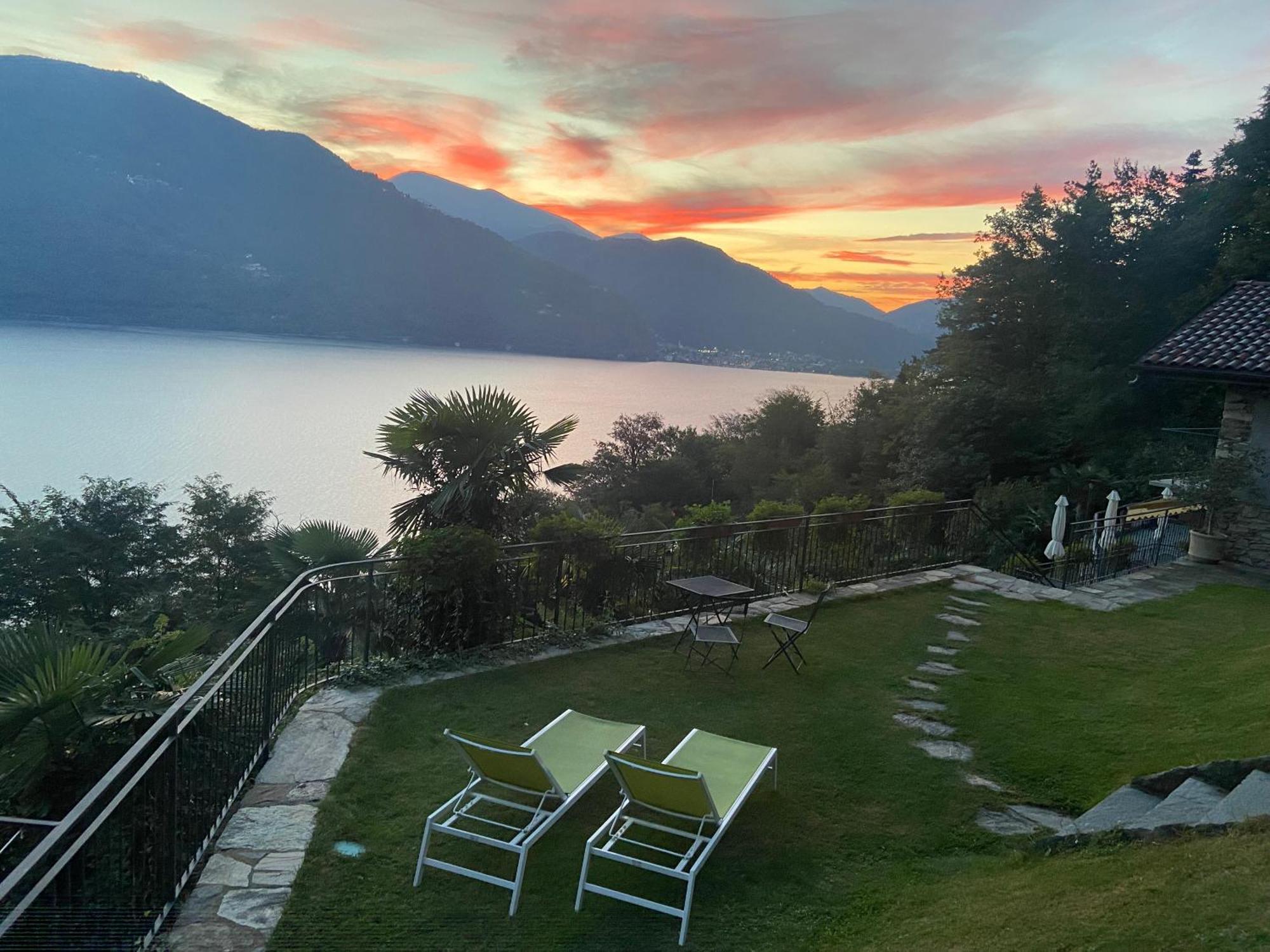 B&B Lago Maggiore Cannobio Bagian luar foto